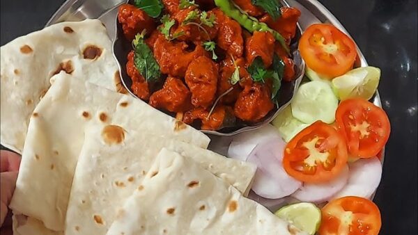 ROOMALI ROTI (2) + MAKKHAN CHICKEN