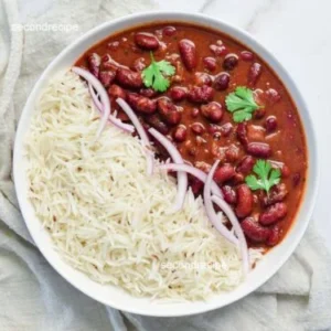 Steam Rice + Rajma