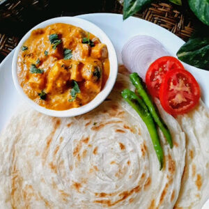 Malabar Paratha + Paneer