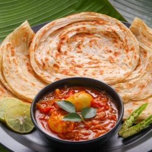 Malabar Paratha + Aloo Dum