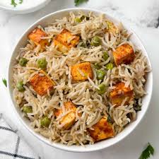 Veg Pulao with Paneer + Plain Raitha