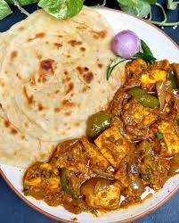 Ghee Phulka + Kadai Paneer + Salad